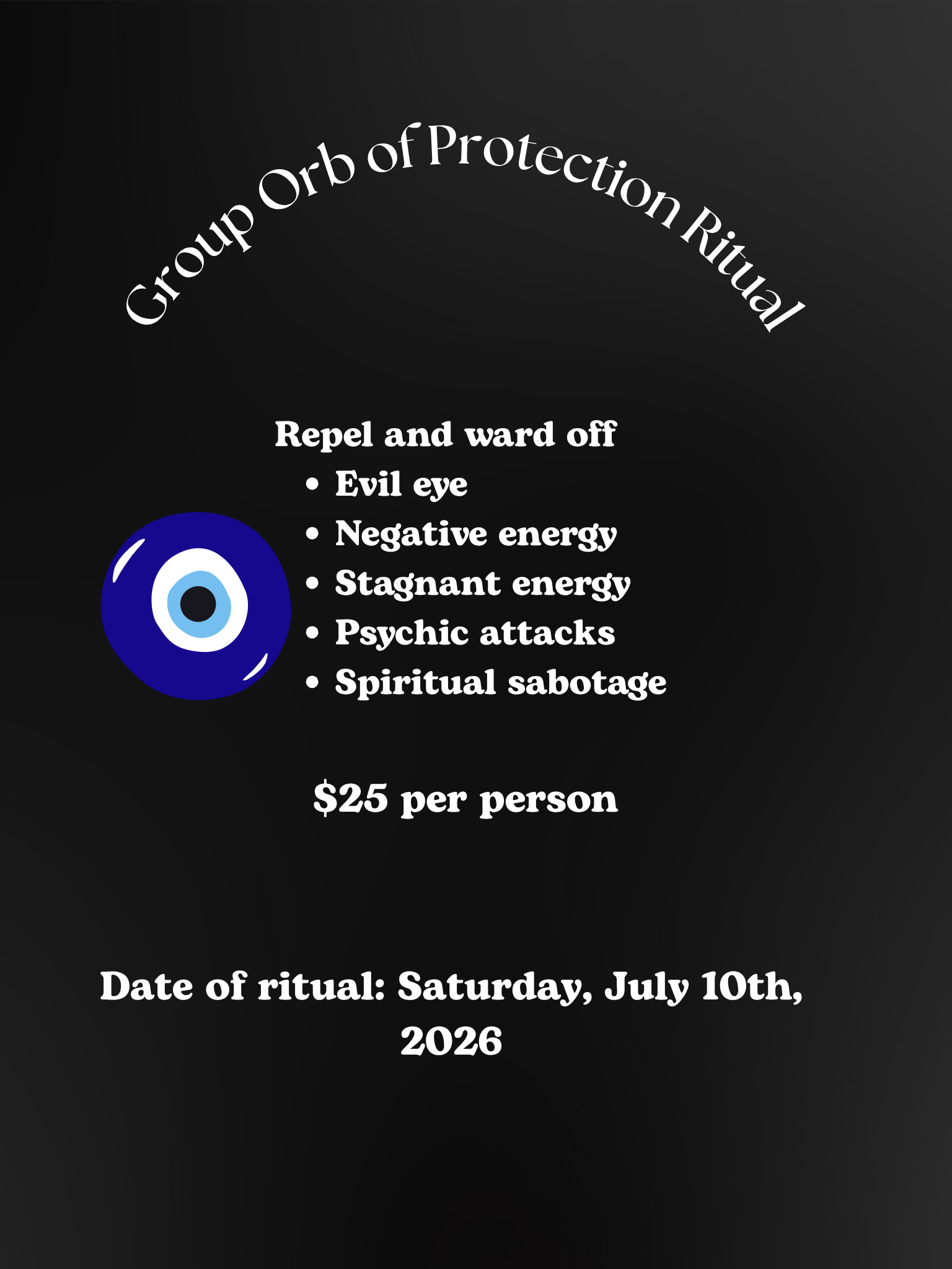 Group Orb Of Protection Spell
